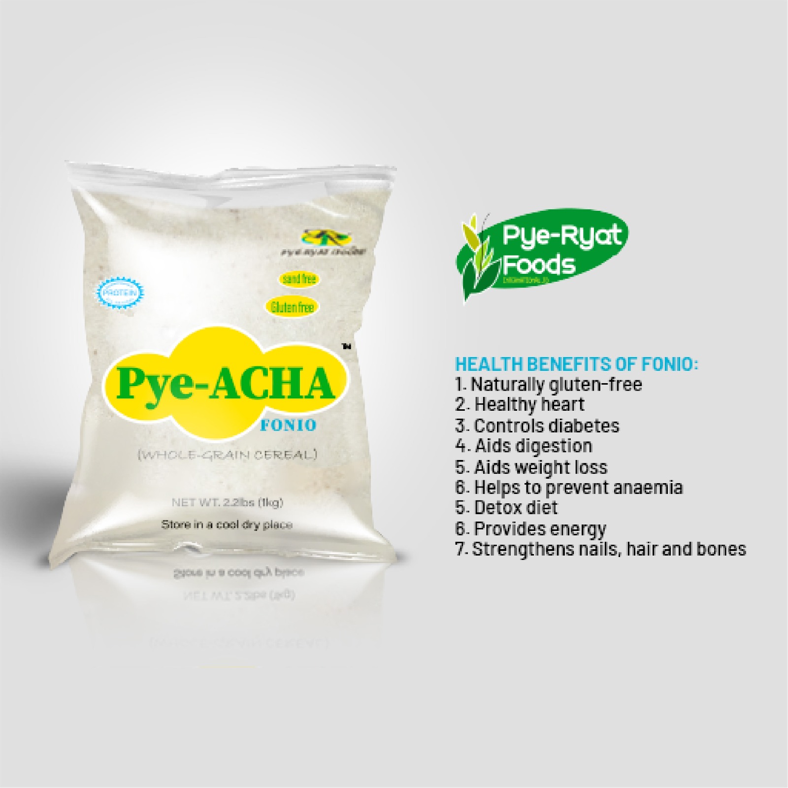 Fonio Whole Grain (Nigeria)